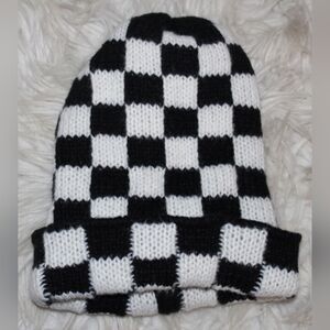 Soft Check Energy Beanie - Midnight Contrast